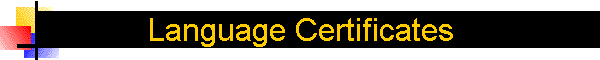 Language Certificates