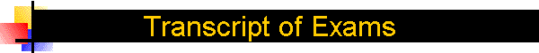 Transcript of Exams