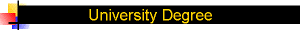 University Degree