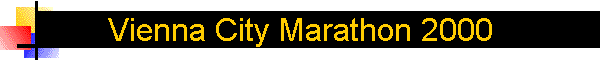Vienna City Marathon 2000